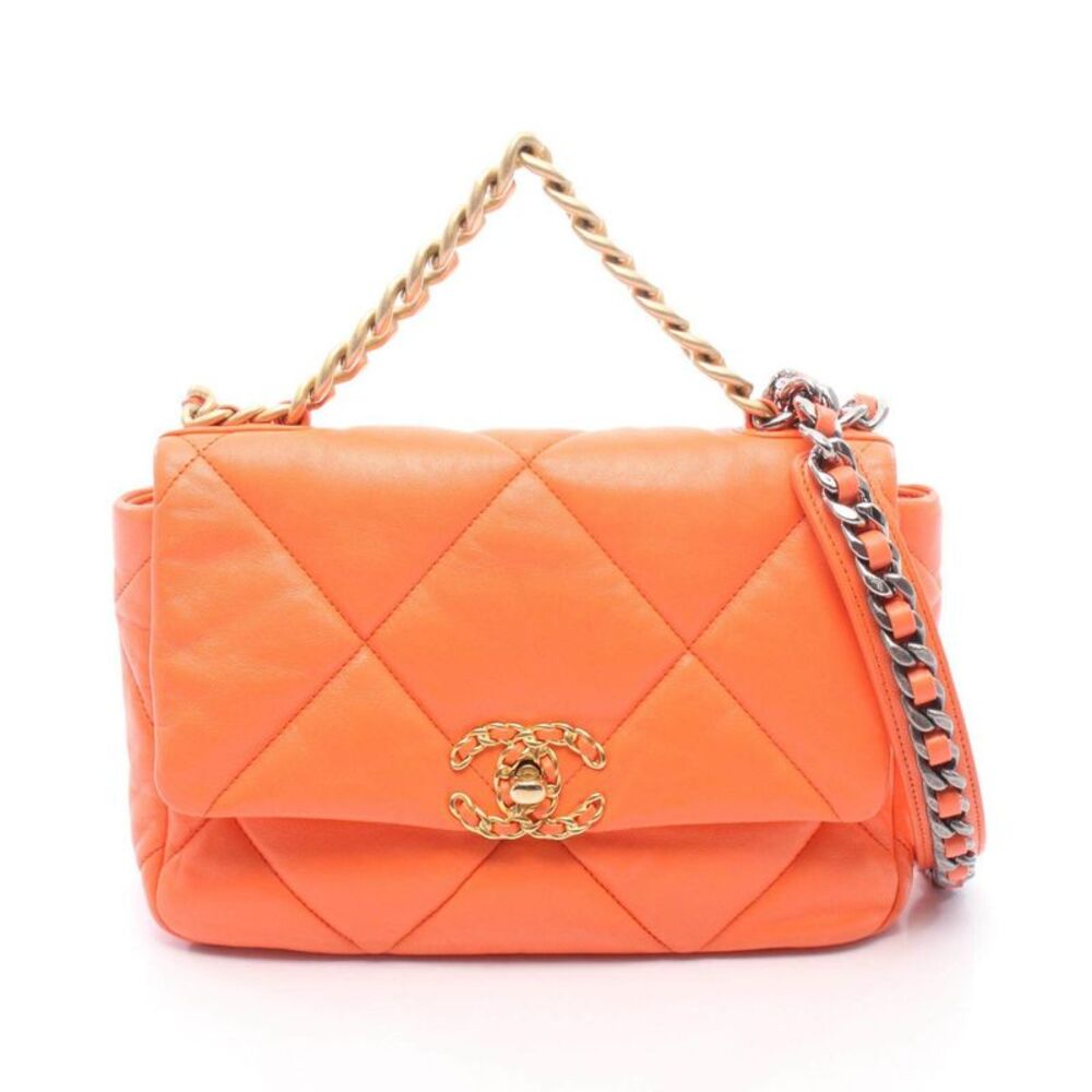 Chanel 19 Matelasse Leather Shoulder Bag